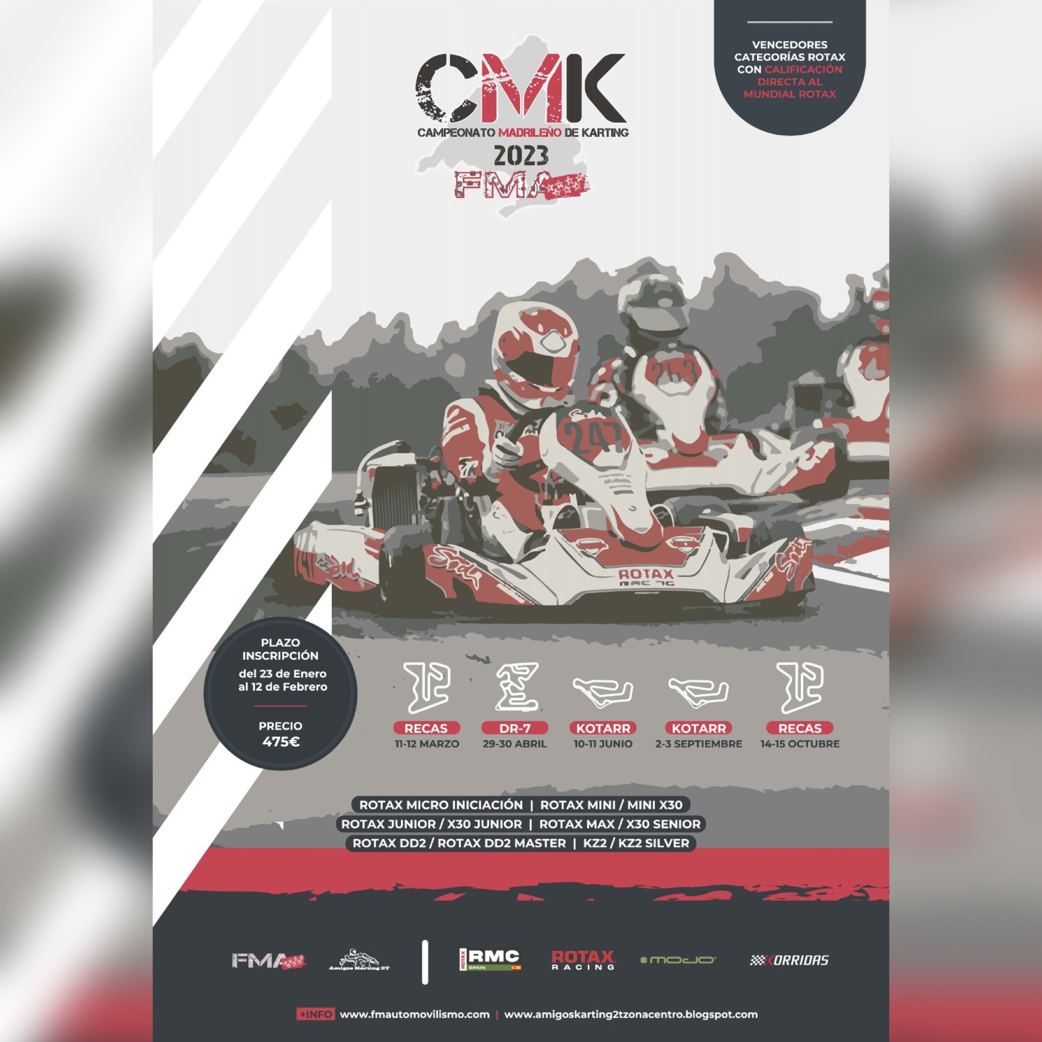 Llega el Campeonato Madrileño de Karting 2023