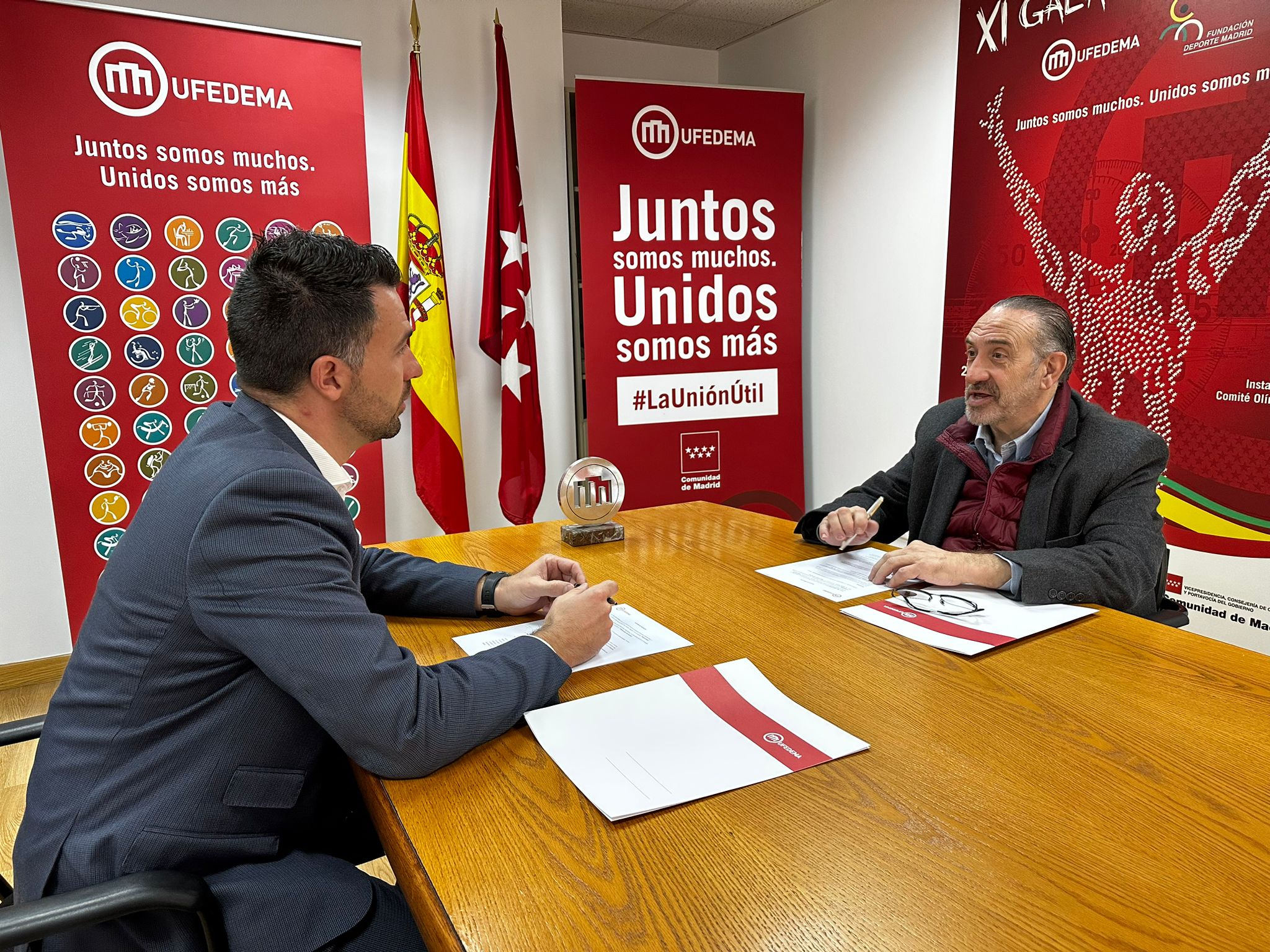 UFEDEMA & ITV C. Madrid Tüv Süd se unen para beneficiar a las federaciones deportivas