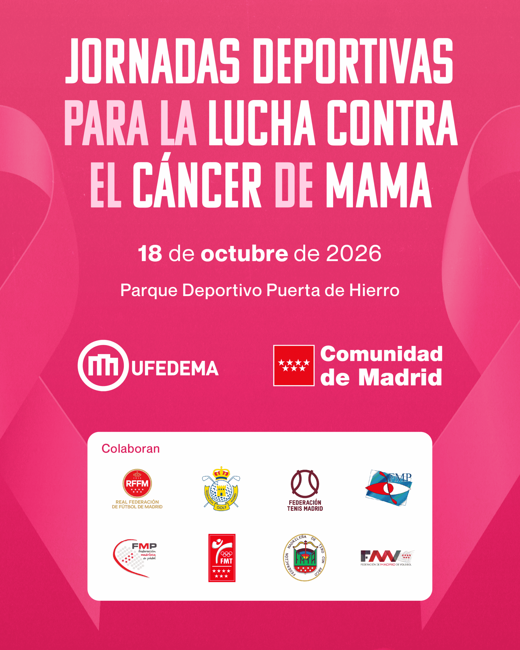 Jornada Deportiva para la Lucha contra el Cáncer de Mama